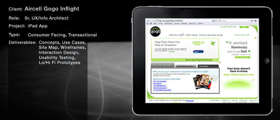 Aircel tablet app