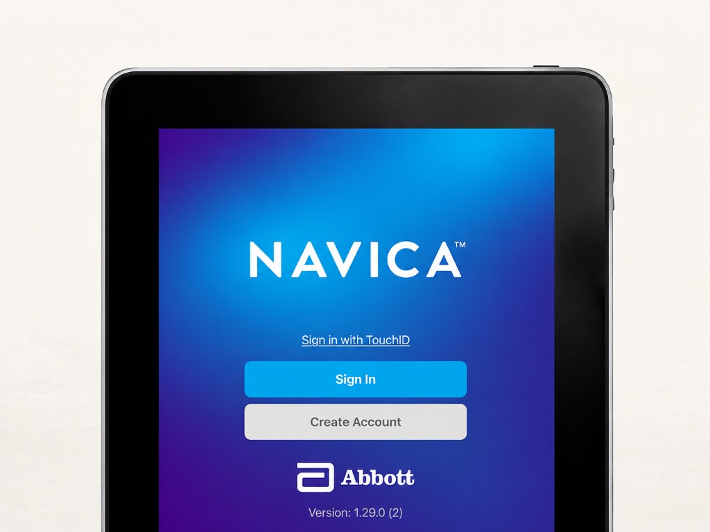 Abbott Labs Navica Admin, B2B iPad app UX design by Aygar Digital